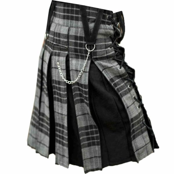 Gunn-Tartan-Black-Hybrid-Kilt-sideb-2