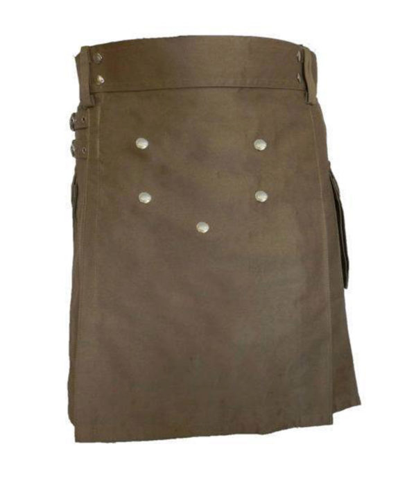 Deluxe-Utility-Kilts-for-Men-Side-front