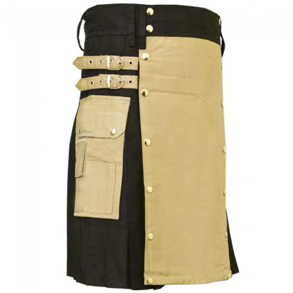 hybrid-kilt-black-and-khaki-right-side