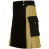 hybrid-kilt-khaki-and-black-right-side