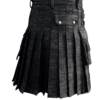 Black-Denim-Kilt-back