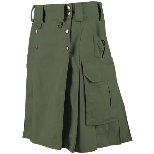 5.11 Tactical Duty Kilt – Moss-2