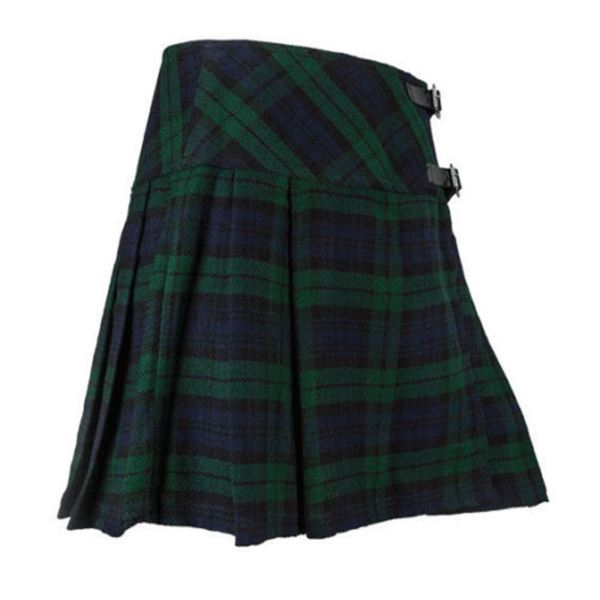 Blackwatch-Tartan-kilt-for-Women