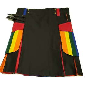 Gay Pride Rainbow Utility Kilt