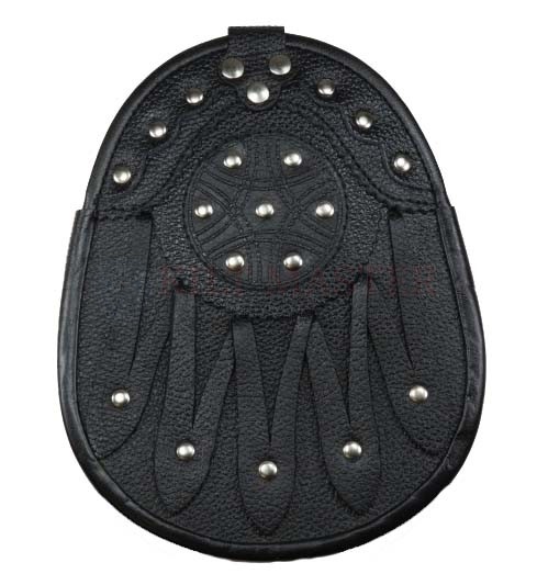 Studded Leather Sporran