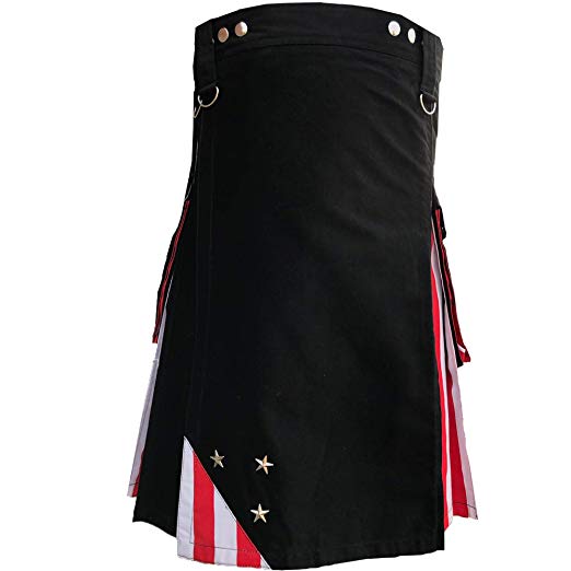 US American Flag Hybrid Utility Kilt Modern Design1