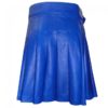 Blue Leather Kilt