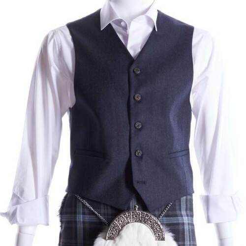 Crail Kilt Jacket and Waistcoat in Midnight Blue3