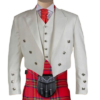 White Prince Charlie Jacket & Waistcoat