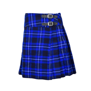 Ramsay Blue Short Tartan Kilt