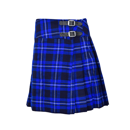 Ramsay Blue Short Tartan Kilt