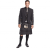 Charcoal Tweed Crail Jacket kilt Outfits