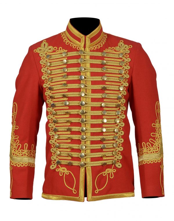 New Napoleonic Hussar Uniform Military Style Tunic Pelisse Jimmi Hendrix