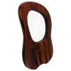 Rosewood Lyre Harp 10 Strings