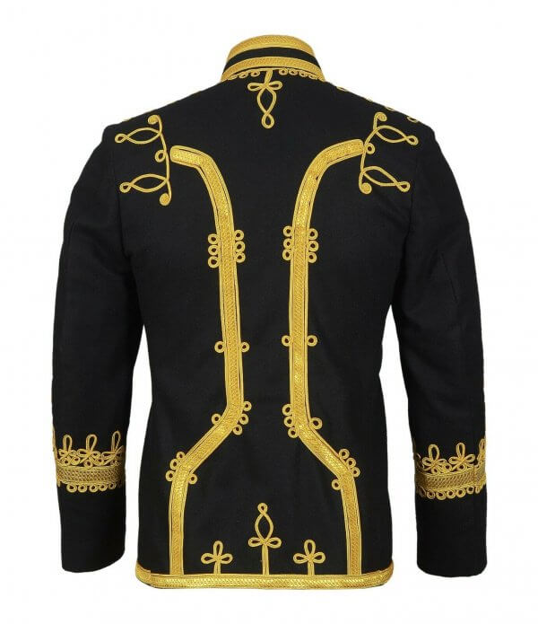 New Napoleonic Hussar Uniform Miltary Style Tunic Pelisse Jimmi Hendrix