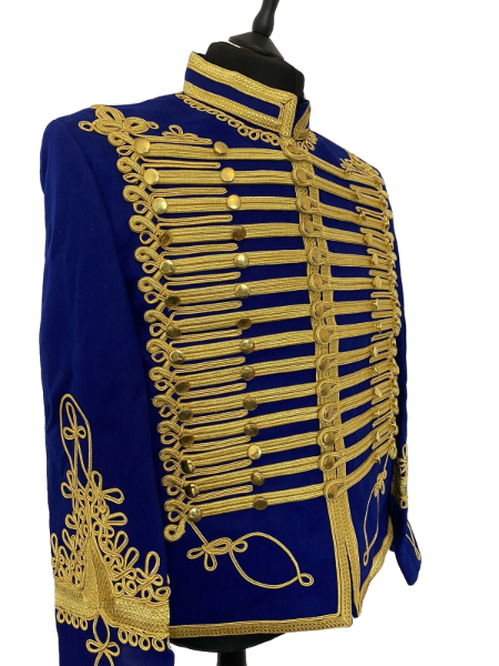 New Napoleonic Hussar Uniform Miltary Style Tunic Pelisse Jimmi Hendrix