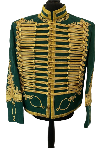 New Napoleonic Hussar Uniform Miltary Style Tunic Pelisse Jimmi Hendrix