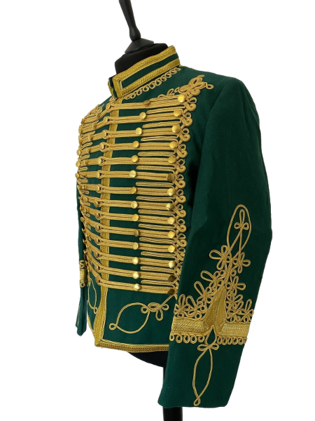 New Napoleonic Hussar Uniform Miltary Style Tunic Pelisse Jimmi Hendrix