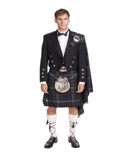 Fly Plaid Prince Charlie Jacket kilt Outfits