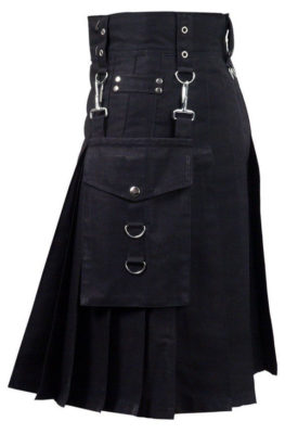 Black Cargo Utility Carhartt Work Kilt For Sale