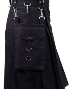 Black Cargo Utility Carhartt Work Kilt For Sale