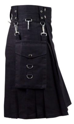 Black Cargo Utility Carhartt Work Kilt For Sale