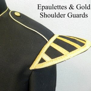 Doublet (Black w/ Gold Trim)