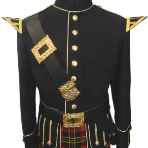 Doublet (Black w/ Gold Trim)