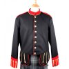 New Black, Red and Gold Military Doublet Jacket