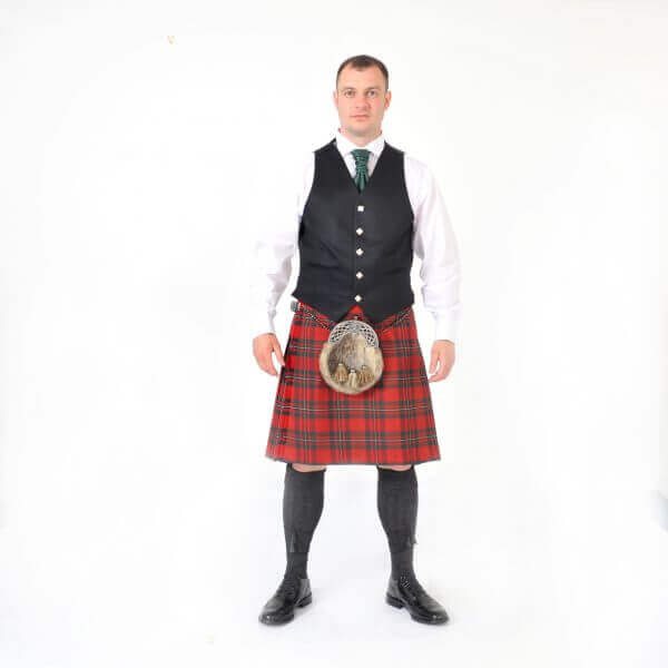 Scottish 8 Yard MacGregor Red Kilt outfits