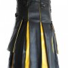 Hybrid Leather Kilt for Men