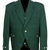 Green Argyle Kilt Traditional Jacket and Waistcoat