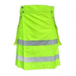 Kilts Traditional men Scottish Florescent utility Kilt