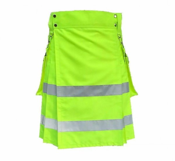 Kilts Traditional men Scottish Florescent utility Kilt