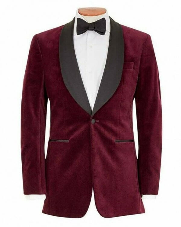 New Custom Made Smoking Jacket Classic Wear Modern Jacket