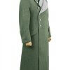 WW2 Army German M44 Flied Grey General Greatcoat Repro Army Trench Coat4