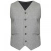 100% WOOL Argyle kilt Jacket & Waistcoat Vest, Scottish Argyle Jacket Light Grey3