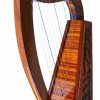 24″ 12 STRINGS HARP+ BAG Irish Celtic Style1