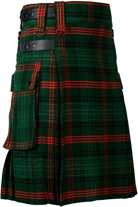 Best Modern Acrylic Wool Leather Straps Utility Kilt