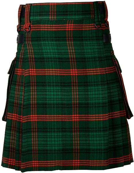 Best Modern Acrylic Wool Leather Straps Utility Kilt1