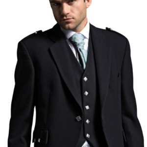 Black Argyll Jacket1