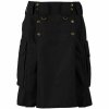 Black Tactical Men’s Combat Cargo Kilt1