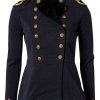 Blue Ladies Officer’s Wool Coat Braid