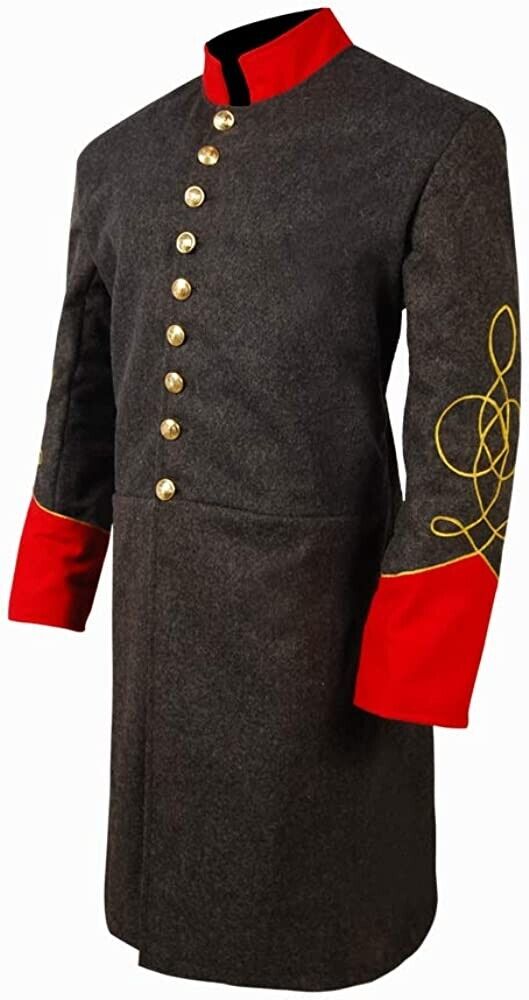 Civil War CS Richmond Infantry General’s Coat Union Senior Officer Frock Coat