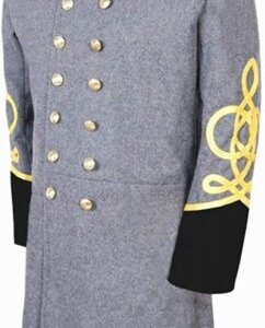 Civil war confederate General Double Breasted Cavalry General’s Frock Coat