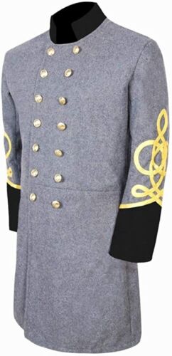 Civil war confederate General Double Breasted Cavalry General’s Frock Coat