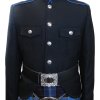 Class A Honor Guard Kilt Jacket Black Blue 2020