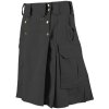 Dark Gray Utility Kilt Tactical Men’s Combat Cargo Uniform Battle