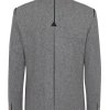 German Bavarian Jacket Austrian Traditional Tyrol Loden Blazer Wool Jacket Gray1