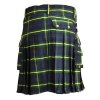 Gordon tartan utility kilt heavy 16oz with leather strap1